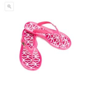 Vineyard Vines jelly flip flops